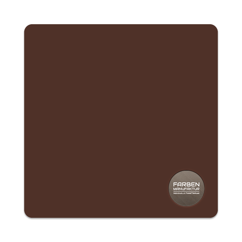 Farben Manufaktur Treppenlack Bunttöne mit Glitzer - RAL 8016 Mahagonibraun