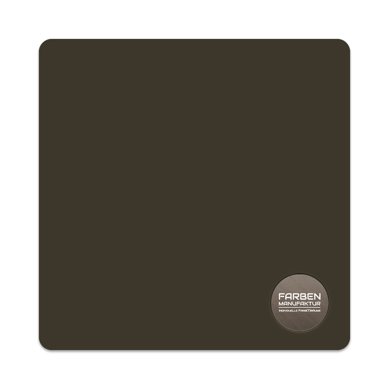 Farben Manufaktur Treppenlack Bunttöne mit Glitzer -    RAL 6022 Braunoliv