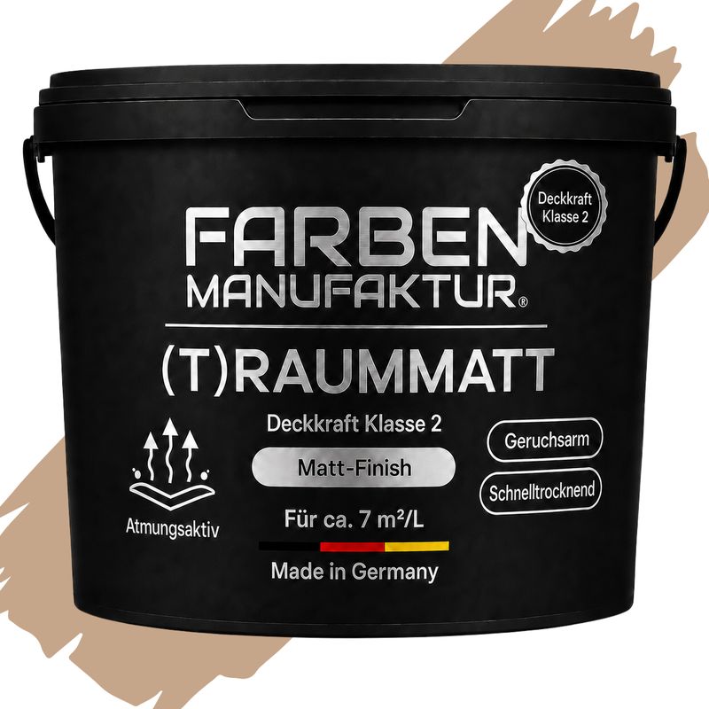 Farben Manufaktur (T)raummatt - Macchiato Beige Farben Manufaktur (T)raummatt - Macchiato Beige