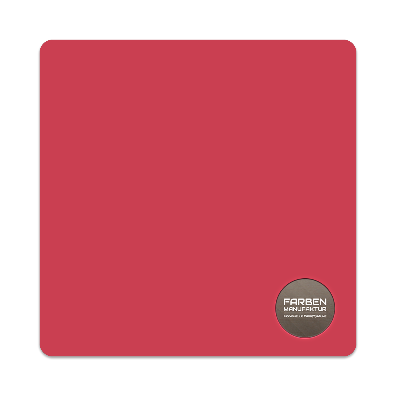 Farben Manufaktur (T)raumfarbe - RAL 3018 Erdbeerrot