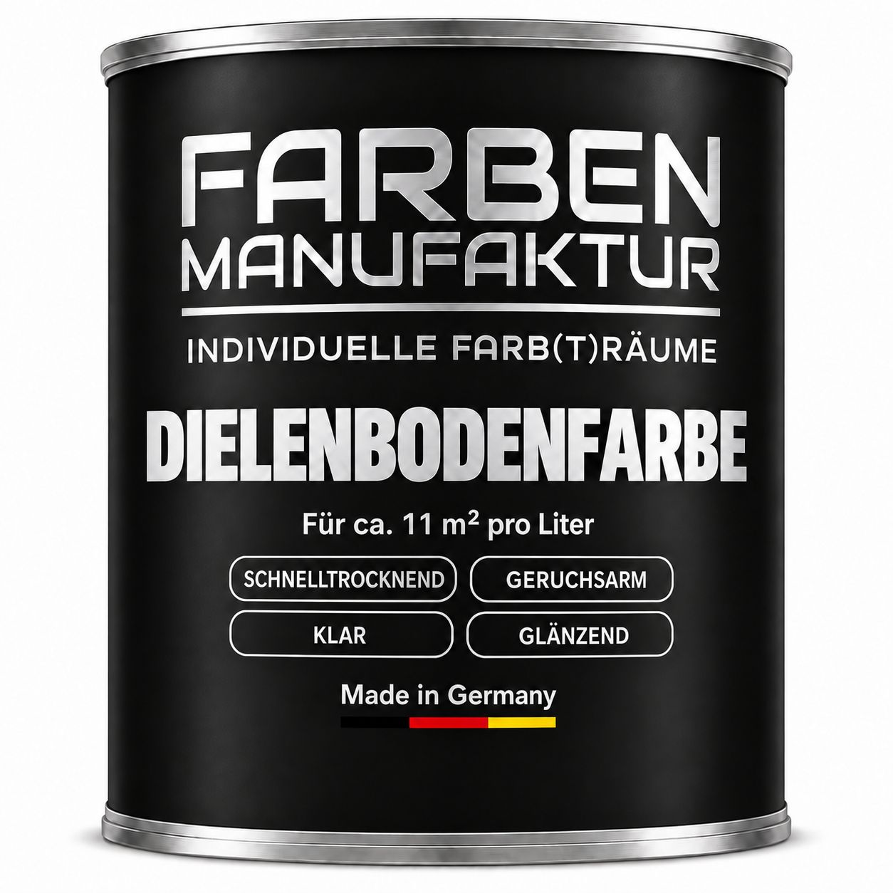 Farben Manufaktur Dielenbodenfarbe Bunttöne - Klar Glänzend Farben Manufaktur Dielenbodenfarbe Bunttöne - Klar Glänzend
