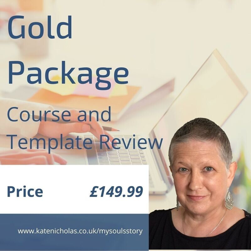 Write Your Story: Gold Package - including reviews