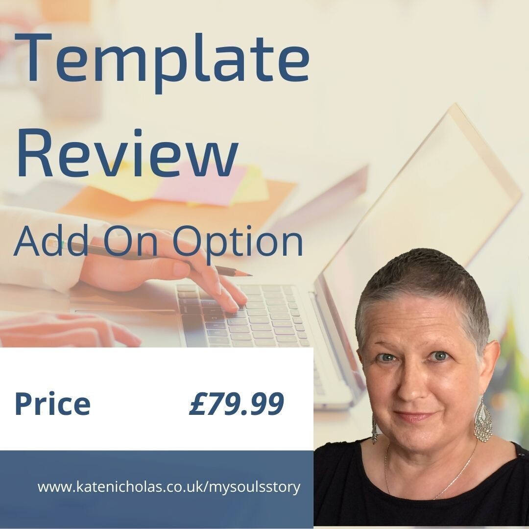 Write Your Story: Template review