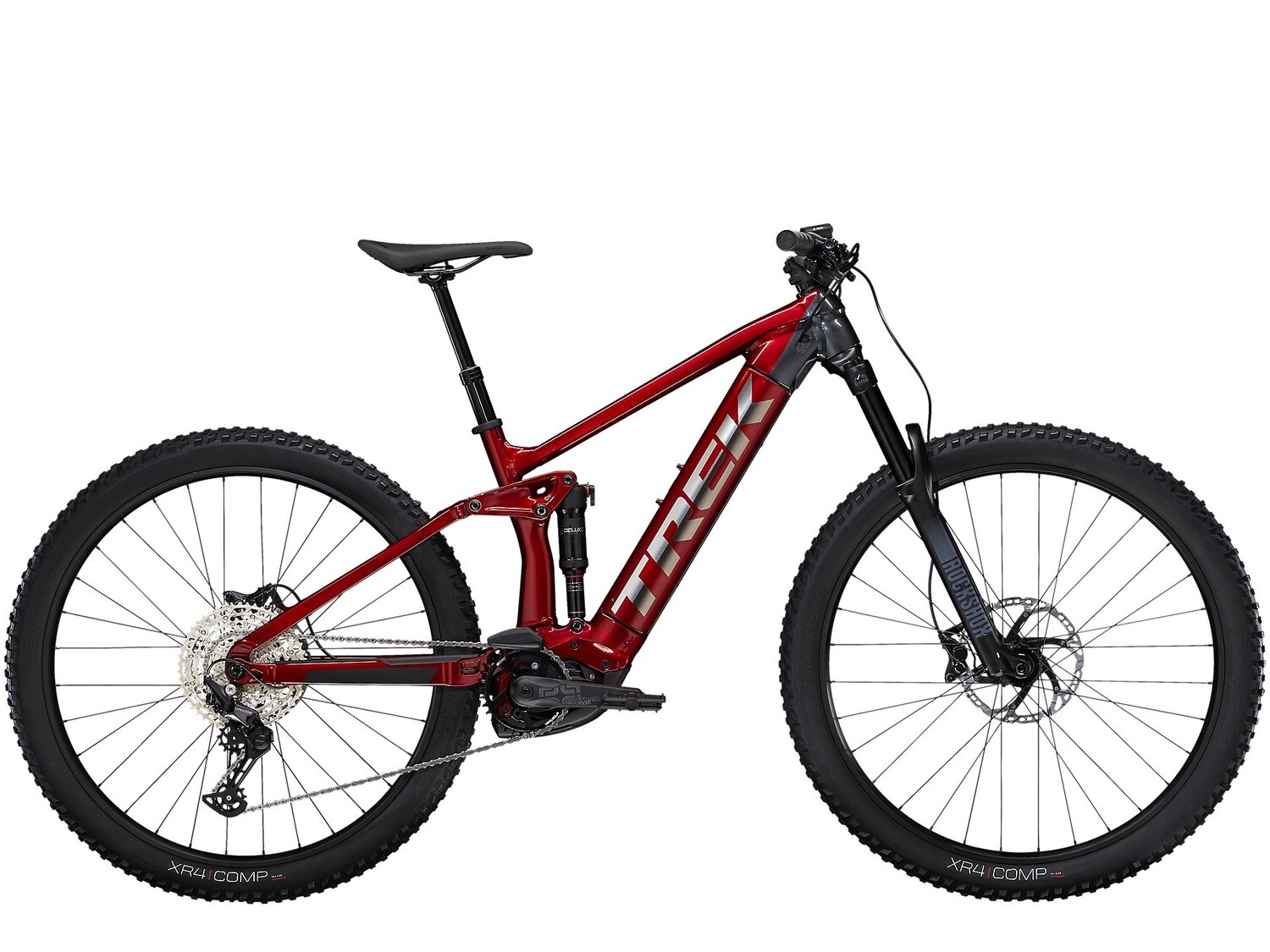 Trek Rail 5 500Wh 2022, Colour: Crimson/Lithium Grey, Size: Medium