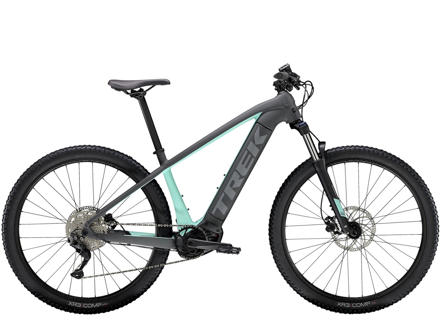 Ex Demo - Trek Powerfly 4 500Wh 2022, Size: Large, Colour: Charcoal/Miami