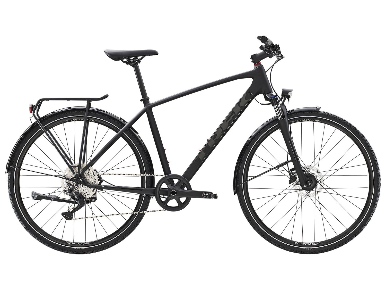 Trek Dual Sport 3 Equipped 2022, Colour: Trek Black, Size: Medium