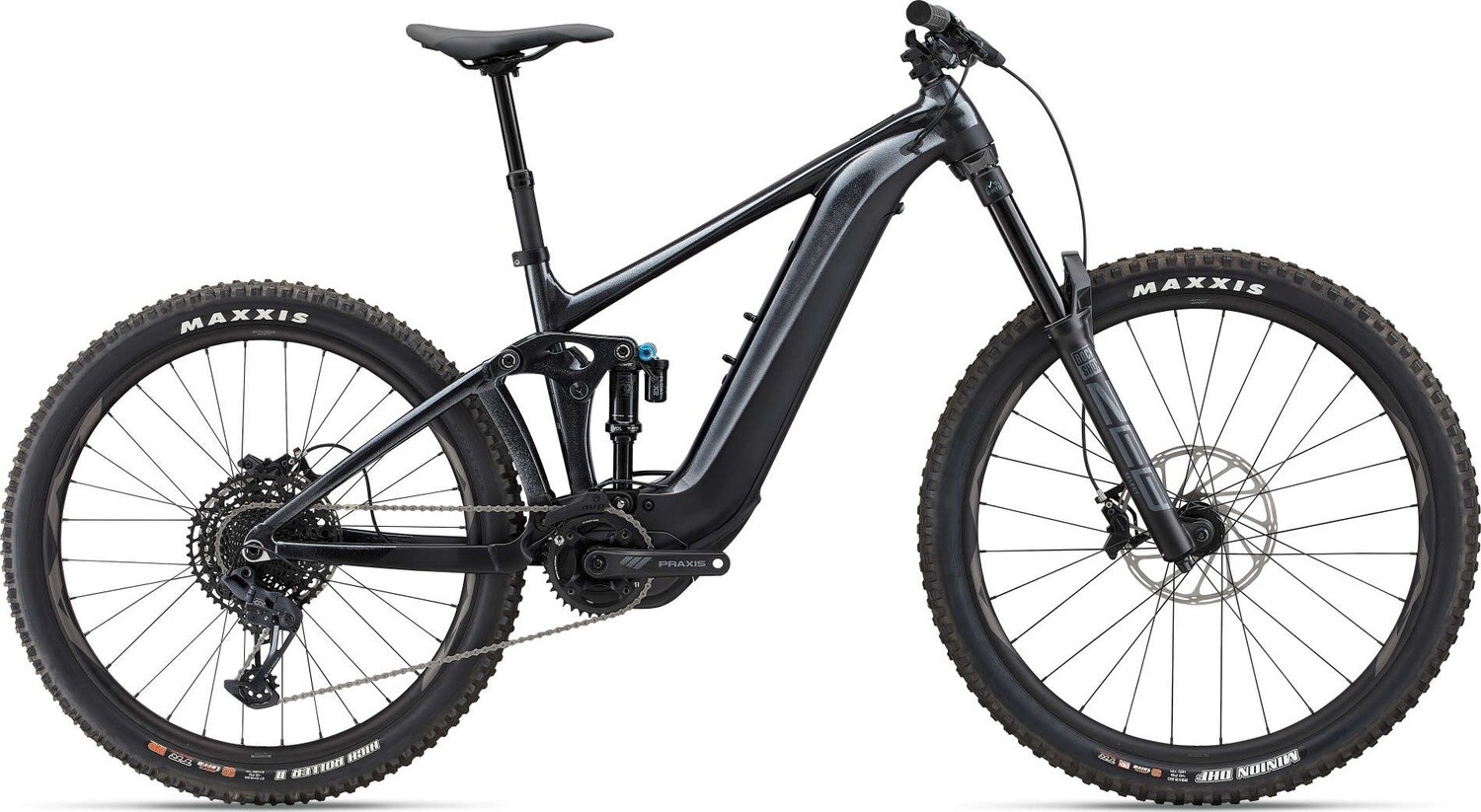 Giant Reign E+2 2022, Colour: Black Diamond, Size: L