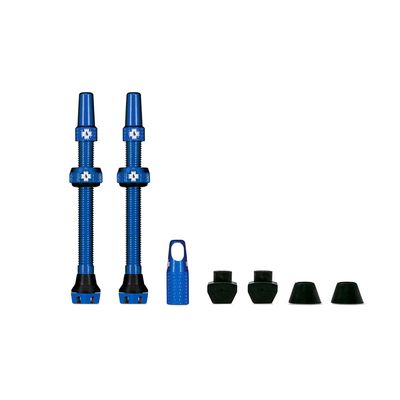 TUBELESS VALVE KIT - 60MM - BLUE