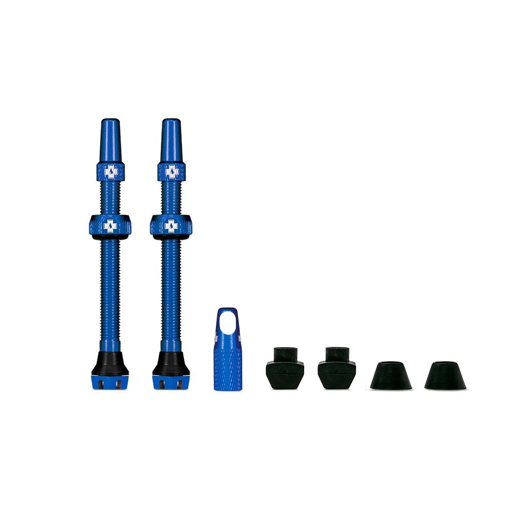 MUC-OFF TUBELESS VALVES/60MM/BLUE V2