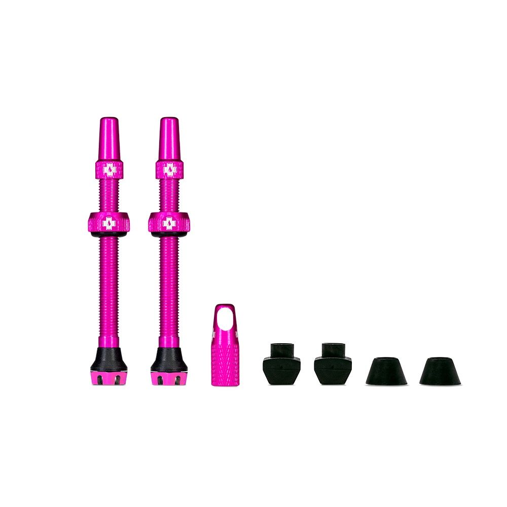 Muc-Off Tubeless Valves - Hot Pink - 44mm