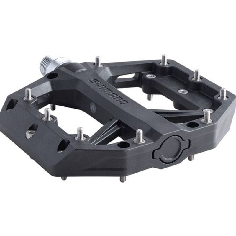 PD-GR400 flat pedals, resin with pins, black