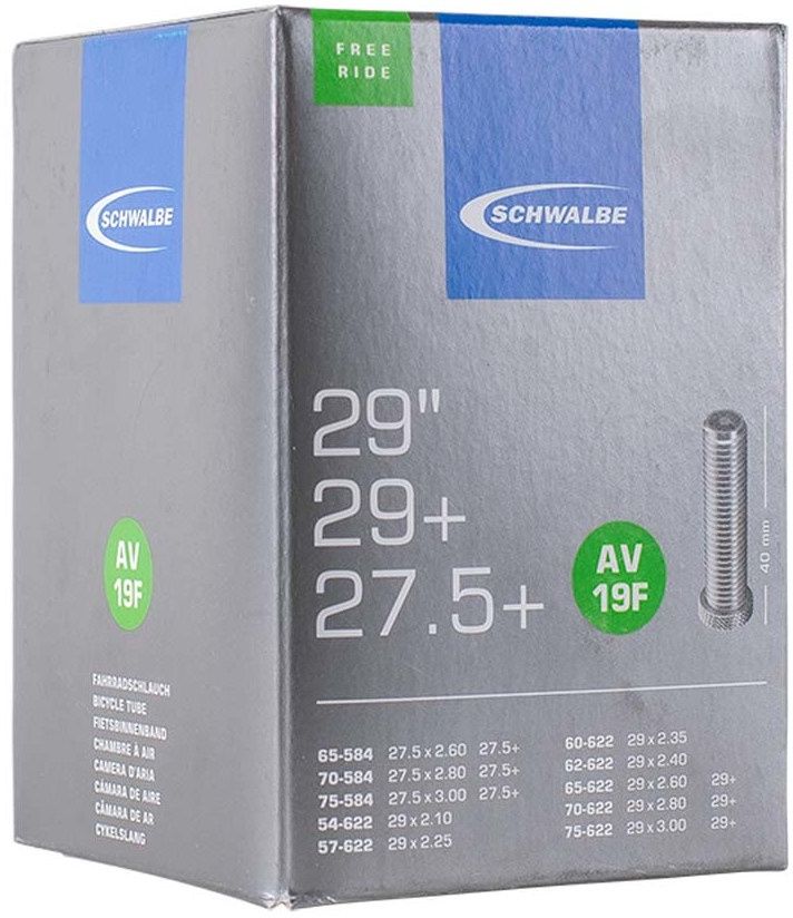 Schwalbe 27.5+/29+/29″ Inner Tube – Presta (SV19L) Plus Size Tube