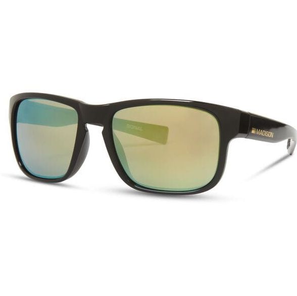 Signal Sunglasses - gloss black / bronze mirror