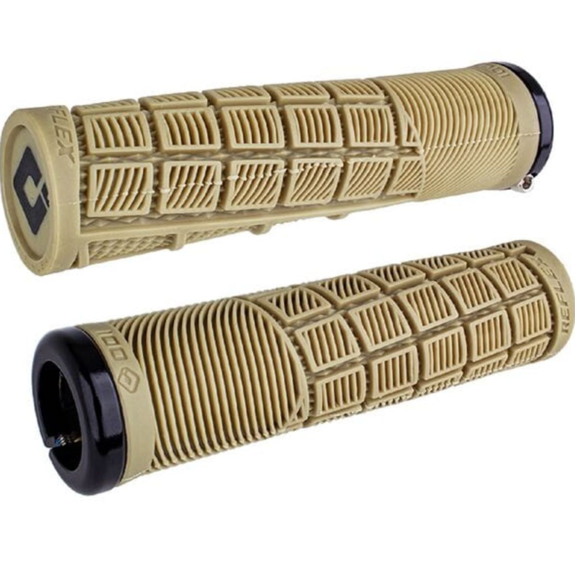 Reflex MTB Lock On Grips 135mm, Colour: Tan