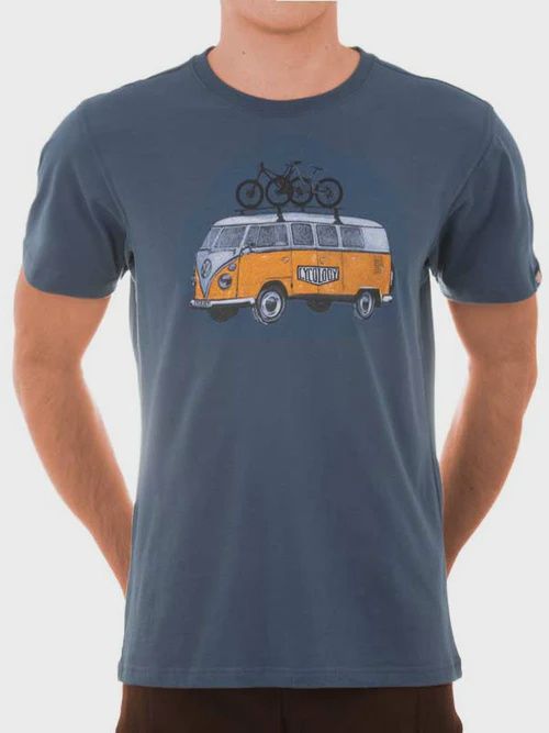 ROAD TRIP MTB T SHIRT BLUE, Size: Medium