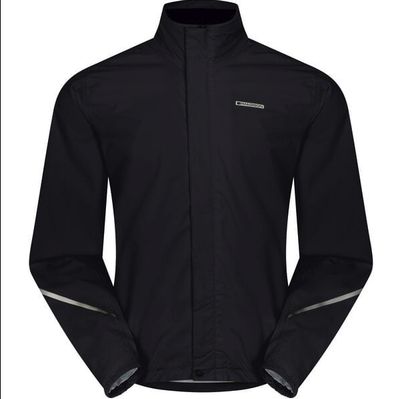 Protec Men's 2-Layer Waterproof Jacket, black Protec Men's 2-Layer Waterproof Jacket, black