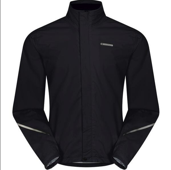 Protec Men&#39;s 2-Layer Waterproof Jacket, black, Colour: Black, Size: Small