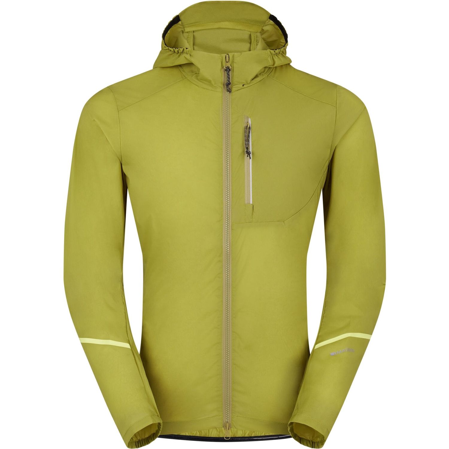 Roam Men&#39;s Lightweight Windproof Packable Jacket, Colour: Moss Green, Size: Medium
