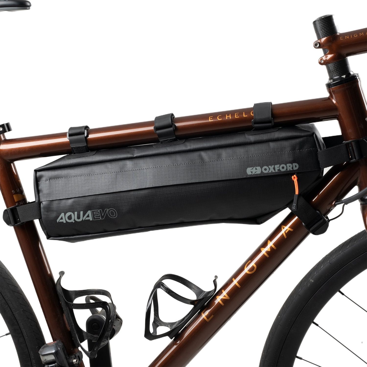 Oxford Aqua Evo Adventure Frame Pack, Colour: Black