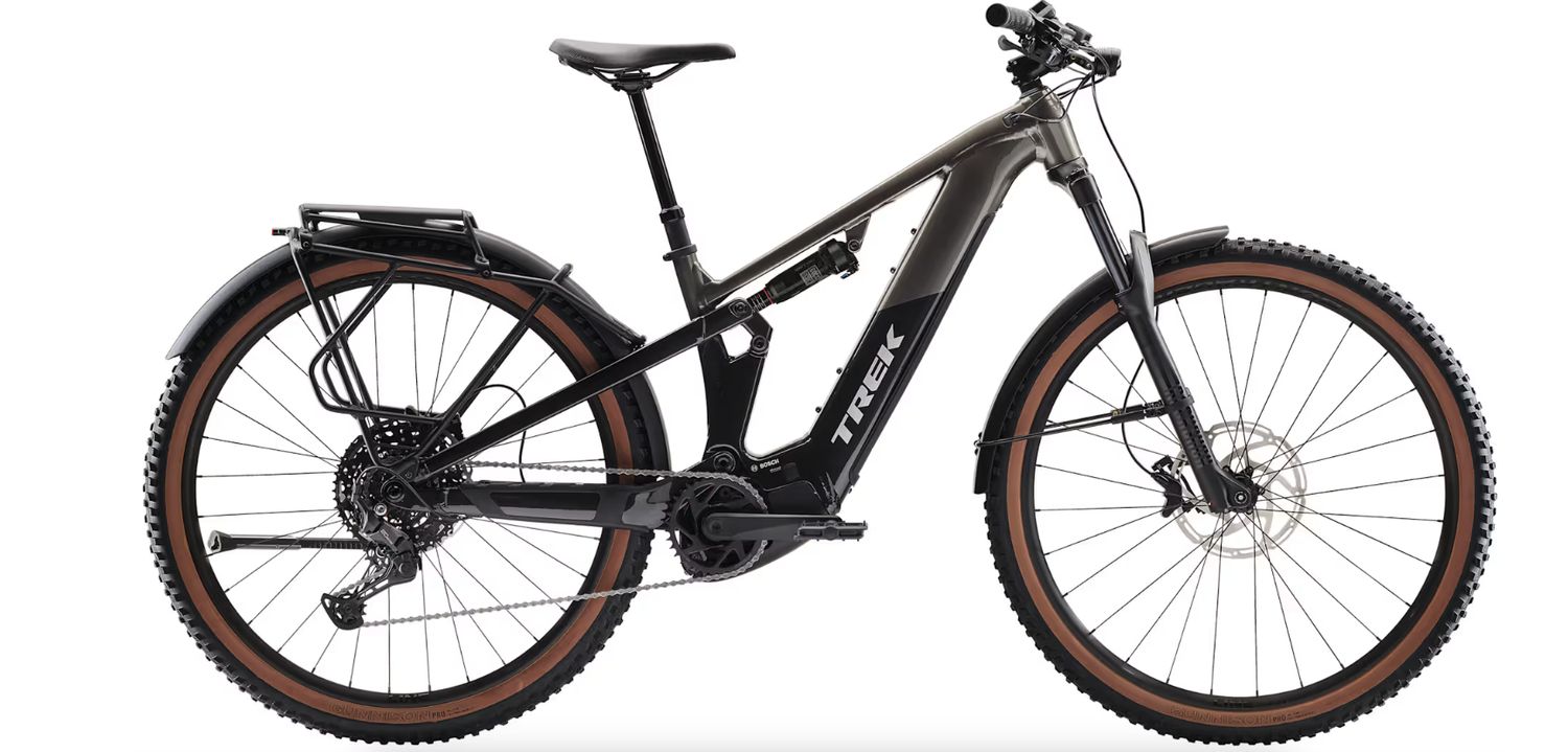 Trek Powerfly FS+ 4 Equipped Gen 4, Colour: Mercury/Dark Web, Size: Medium