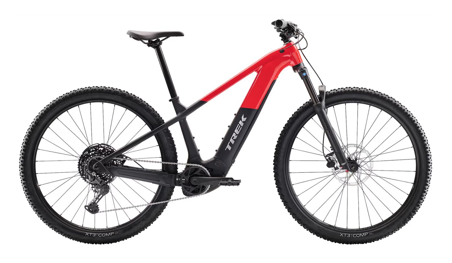 Trek Powerfly + 4 Gen 5, Colour: Radioactive Red, Size: L