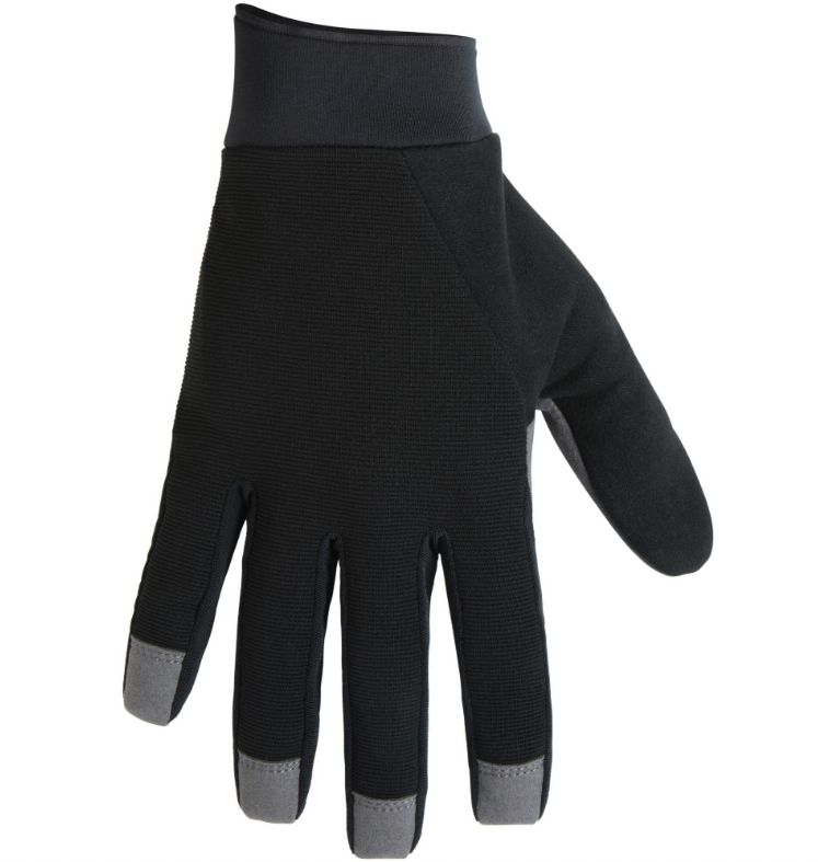 Freewheel Gel Pad Trail Gloves, Colour: Black, Size: XS