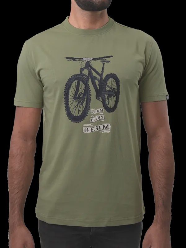 Baby Berm T-Shirt Khaki, Size: Small