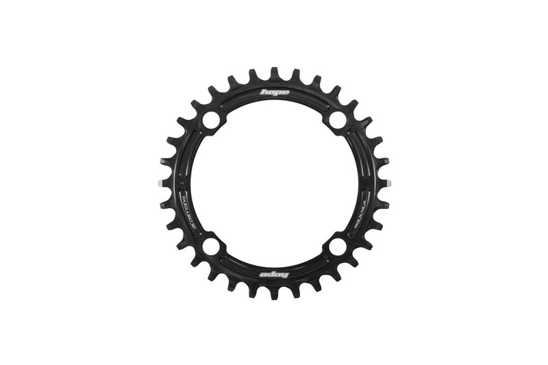 R22 104 BCD Chainring - Black- 38