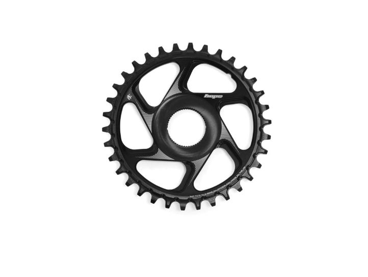 R22 E-Bike Spiderless Retainer Ring - Shimano - Black - 34T