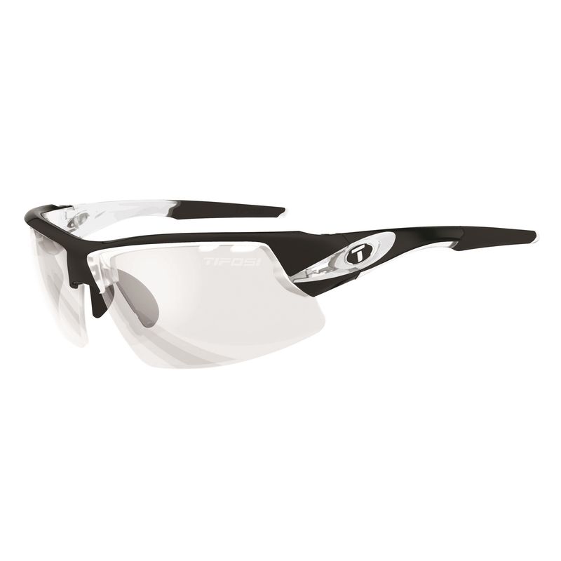 Tifosi Crit Crystal Black Fototec Light Night Lens Sunglasses