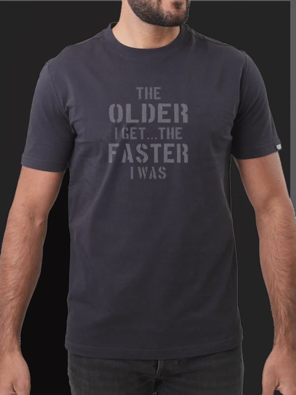 The Older I Get Men's T-shirt Charcoal
