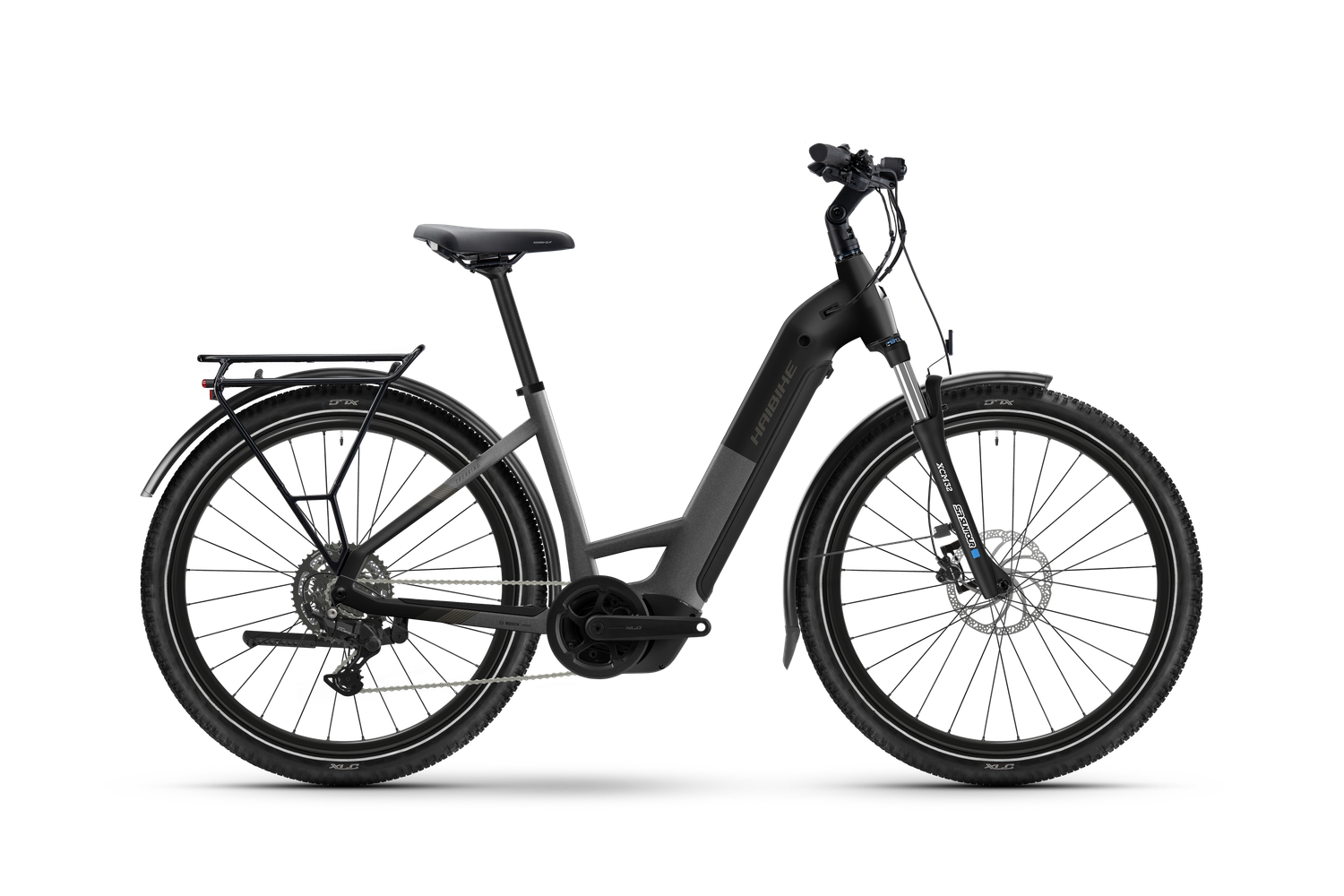 Haibike Trekking 2 Low Uni Dark Silver/Stardust - Matt 2027
