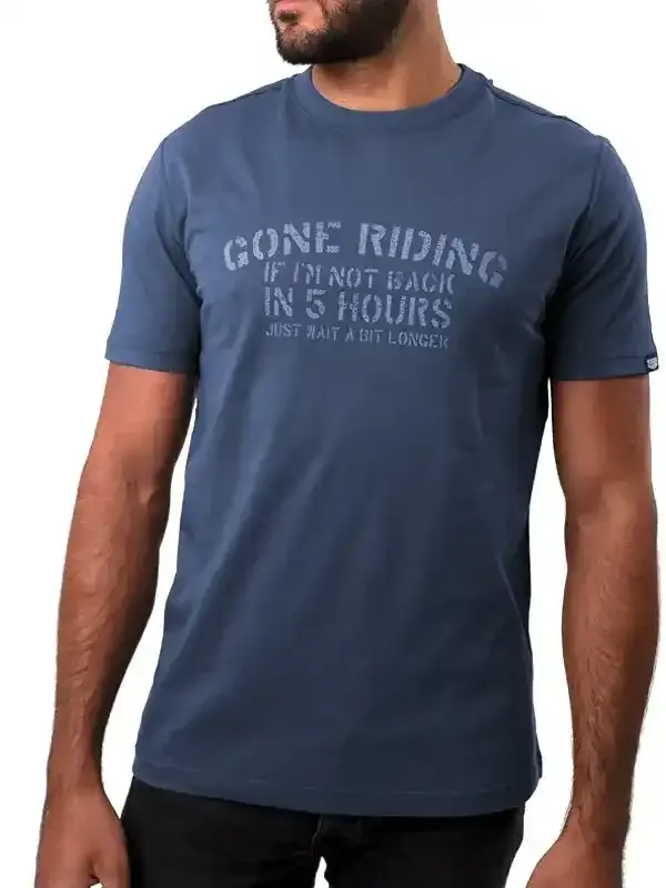 Gone Riding Men's T-shirt, Size: XL