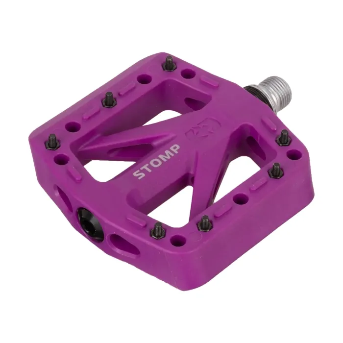 Oxford Stomp Jr Nylon Flat Pedals, Colour: Purple