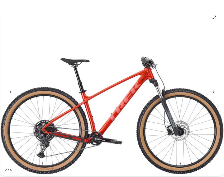 Trek Marlin 6 Gen 3, Colour: Lava, Size: Large