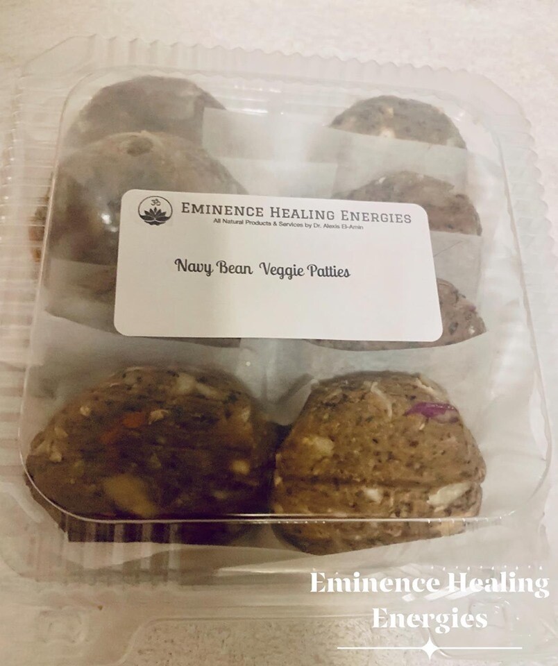 ♥Organic Gourmet Navy Bean Veggie Patties 24 Pack ♥