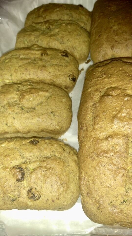 ♥24 Zucchini &amp; Maca Navy Bean Superfood Breads♥