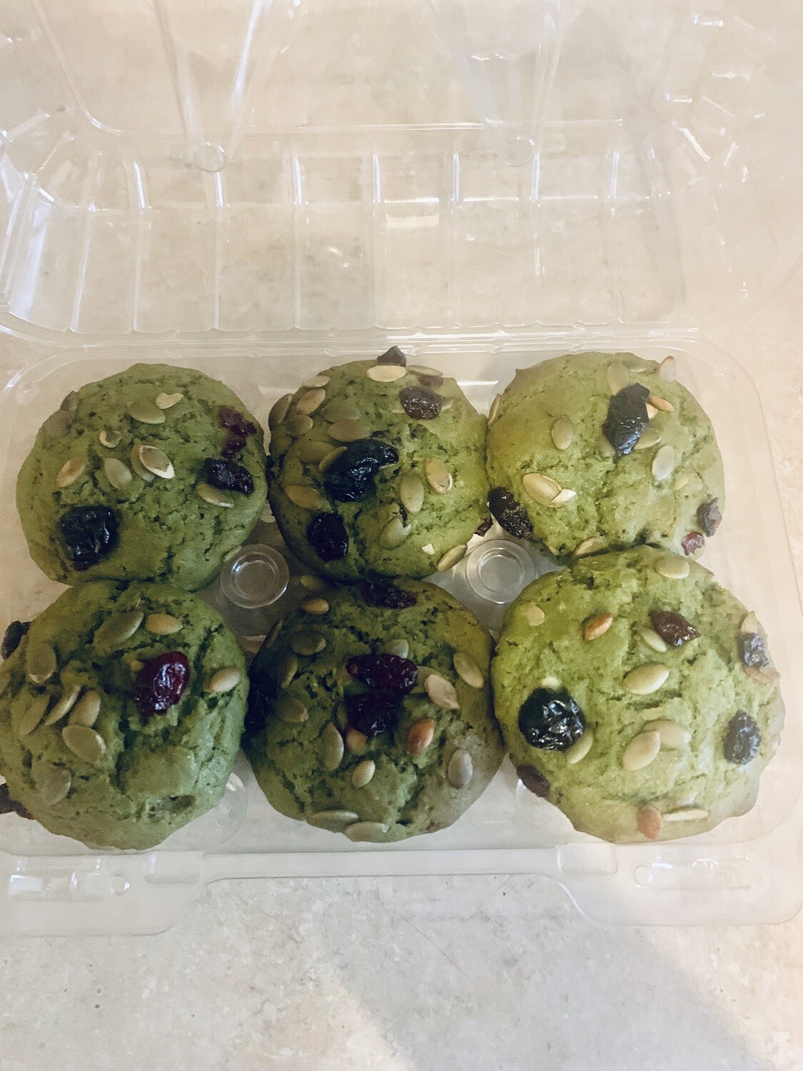 ♥Oxygen Navy Bean Gluten Free Sugar Free Muffin 6 Pack ♥