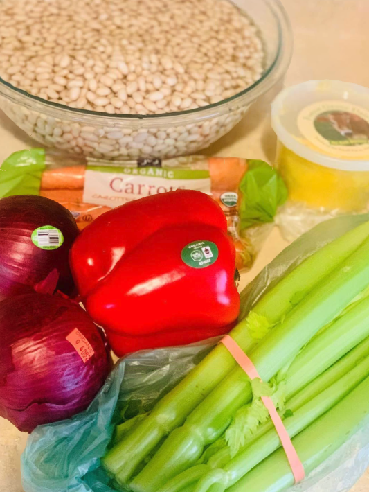 Organic Navy Bean Soup Jar Cases