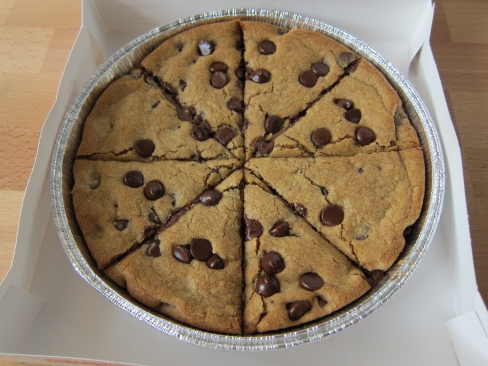 ♥2 Organic Navy Bean Chocolate Chip Cookie Pie♥