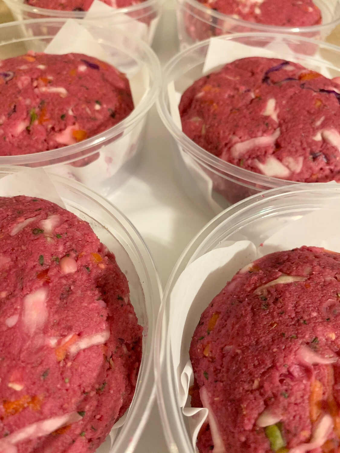 ♥Organic Pulsating Beet Navy Bean Patties 24 Pack ♥