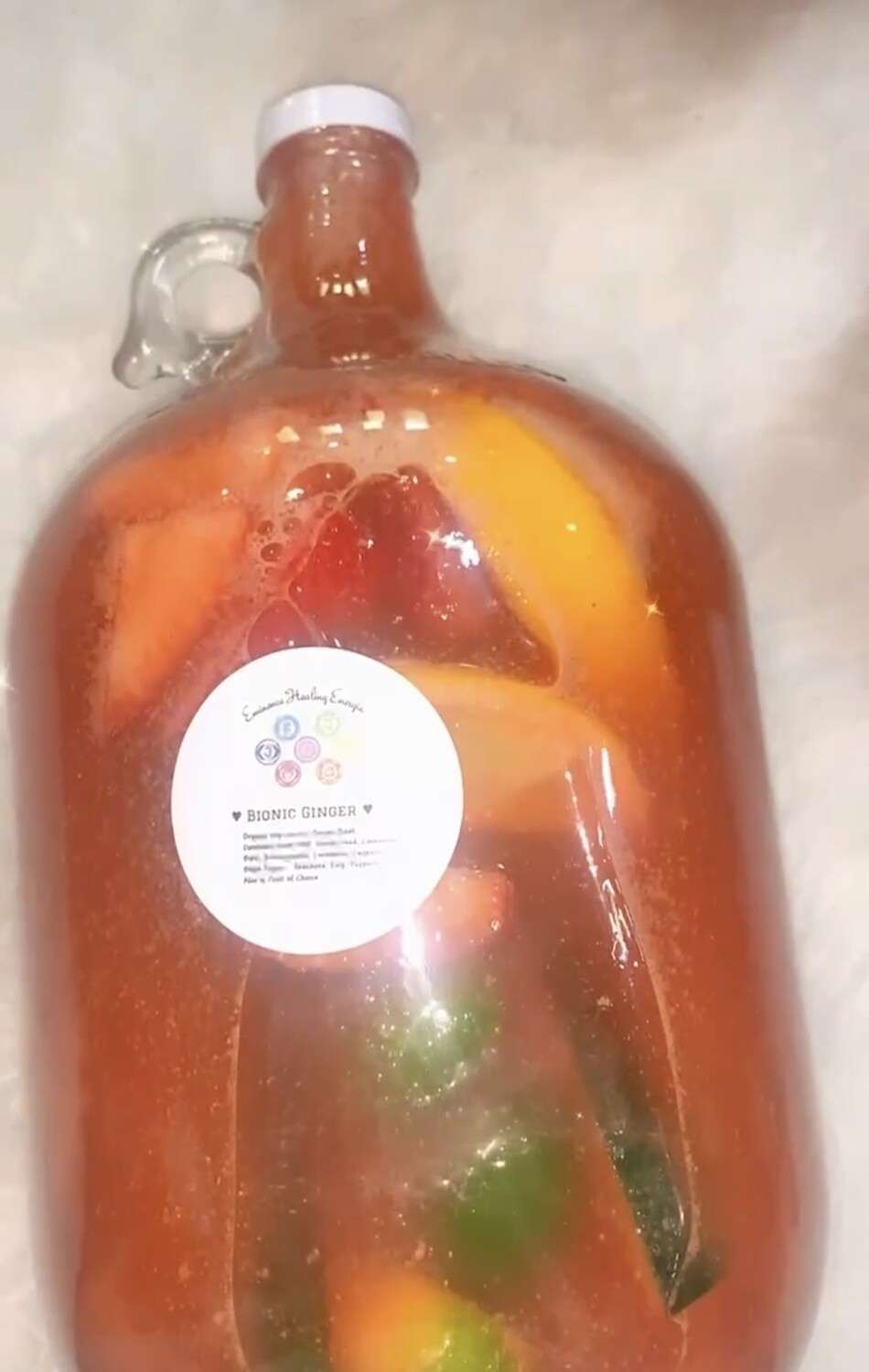 ♥Strawberry Bionic Ginger Tonic Gallon♥