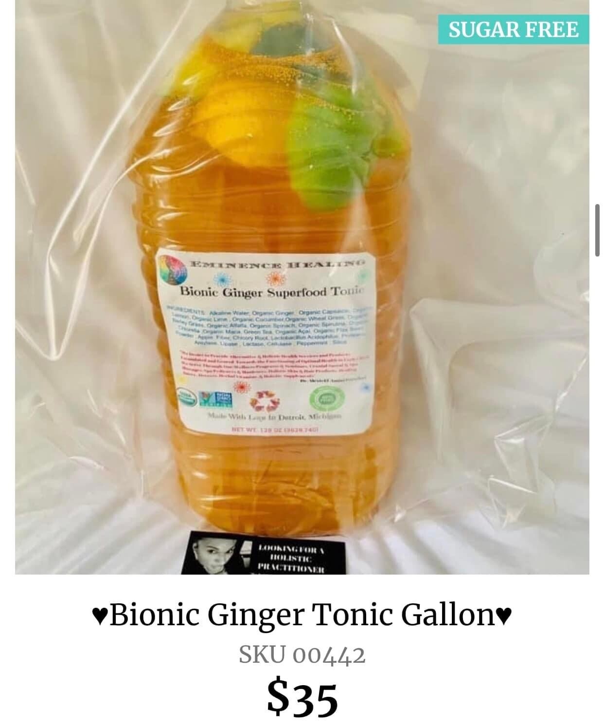 ♥Bionic Ginger Tonic Gallon♥