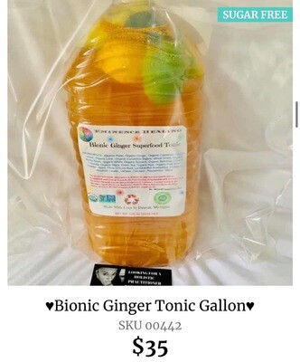 ♥Bionic Ginger Tonic Gallon♥