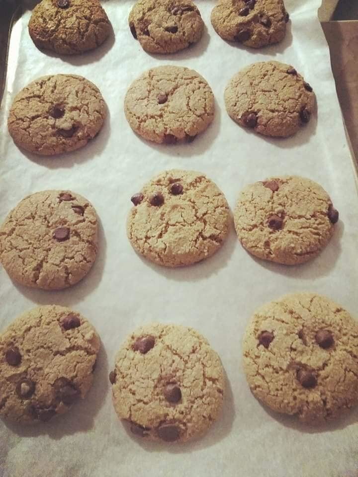 ♥Organic Navy Bean Chocolate Chip Cookies♥