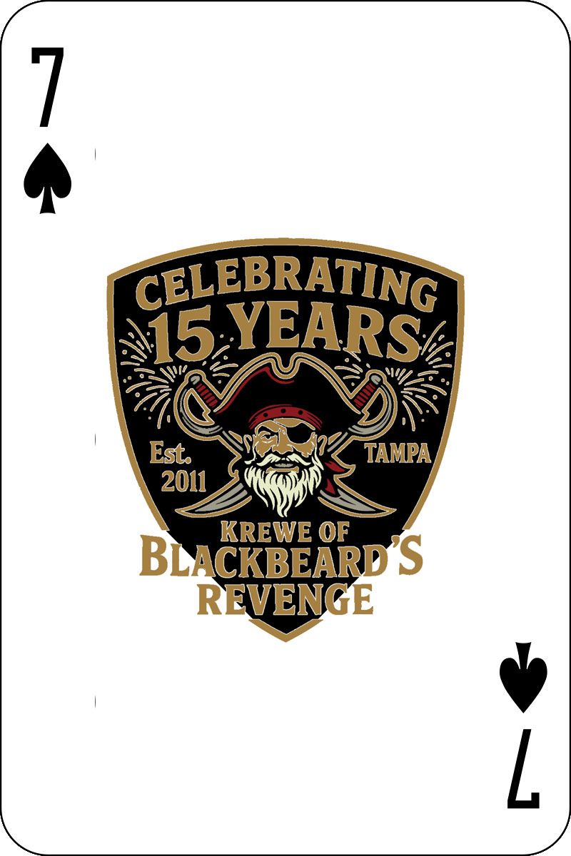 2026 KBR Playing Cards - 7 of Spades