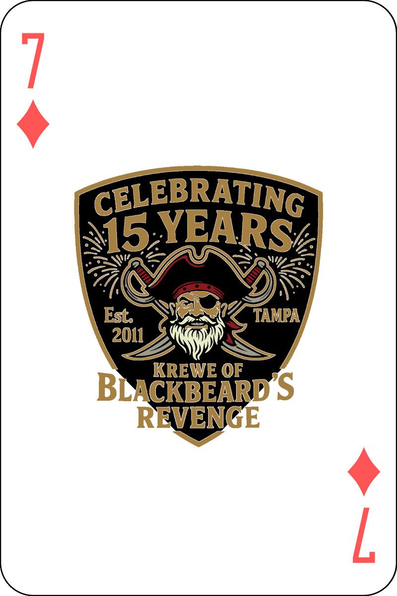 2026 KBR Playing Cards - 7 of Diamonds
