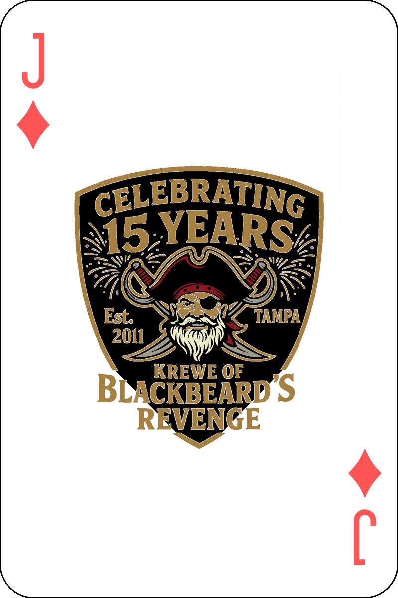 2026 KBR Playing Cards - Jack of Diamonds