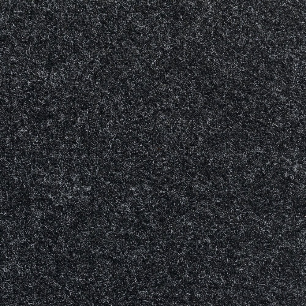 Nadelfilz (12€/m²) anthrazit Teppichboden Objekt 200 cm B1 Auslegware Nadelvlies