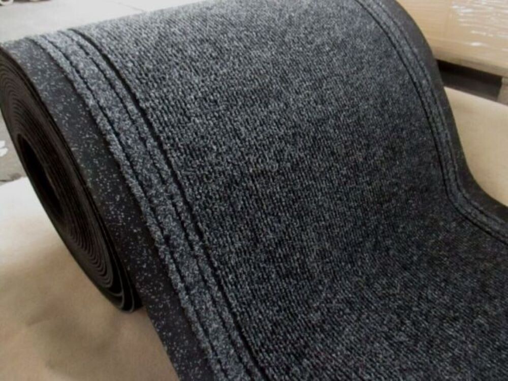 Läufer Sydney dunkelgrau Fußmatte Schmutzfangmatte in vielen verscheiden Größen